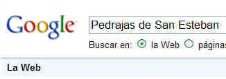 Pedrajas ena la Web