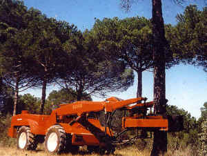 Mquina vibradora para la bajada de pias (piones)